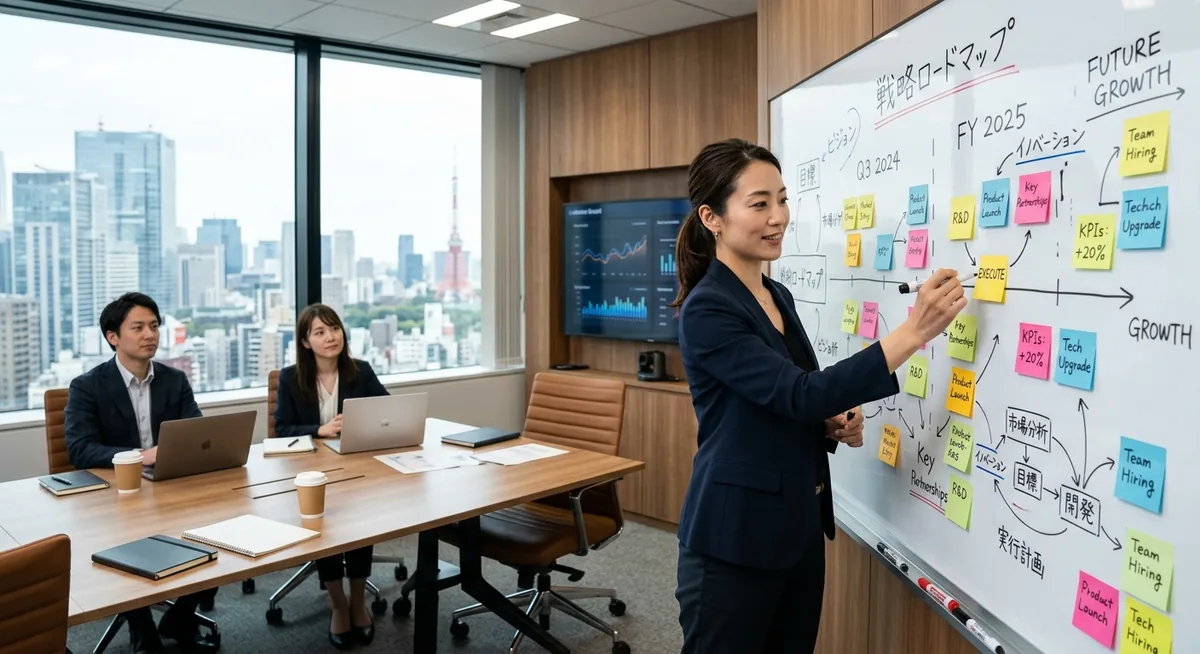 付箋でAI活用テーマを整理するワークショップ